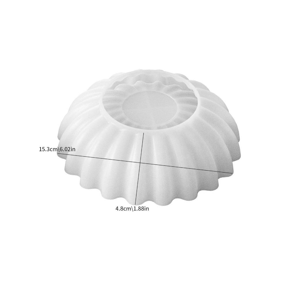 Кружевная коробка для хранения мисок Силиконовая форма Многоразовая форма для смолы Новая форма для гипса Домашний декор L