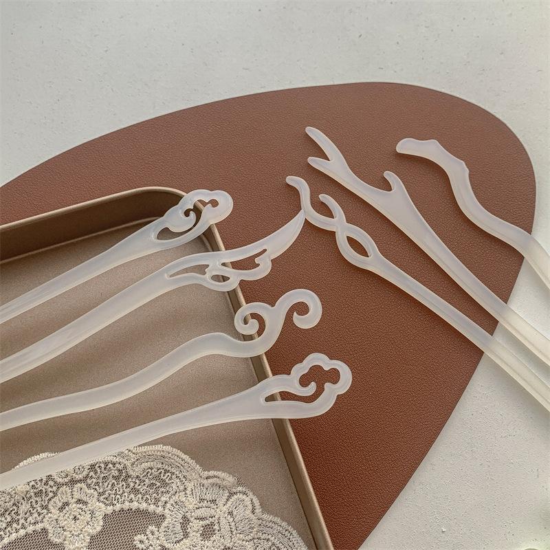 Elegante Haarspangen im chinesischen Stil, Haarnadeln, traditionelles geometrisches Blumendesign, Frisur-Accessoire, Damenschmuck, Haarnadel, Haarnadel