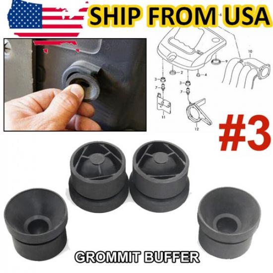 4X Engine Cover Grommet Rubber BUFFER Mounting  for VW Skoda 06A 103 226