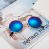 Retro Sunglasses Men's and Women's Round Prince Sunglasses Toad Glasses Color Reflective Sunglasses On the Beach Prince Glasses