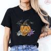 Halloween Cats Graphic Y2k Tops Women T-Shirt Casual Ulzzang Harajuku Streetwear Aesthetic Female Clothing Short Sleeve Tees