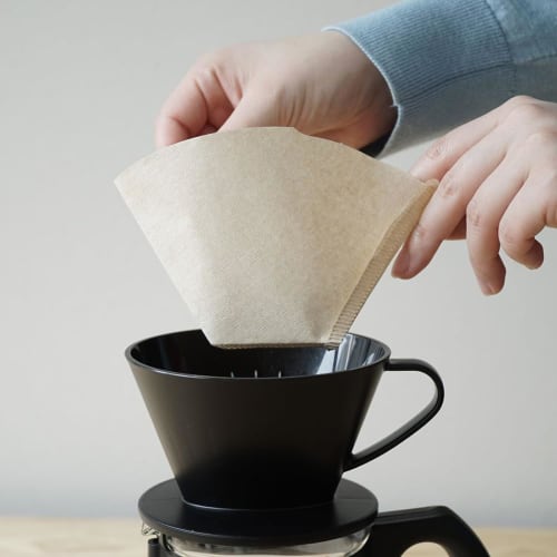 Hario Pegasus Coffee Paper Filters 03 W, 100 Filters, Made in Japan, 4-7 Cups, White, PEF-03-100W x 5 Packs