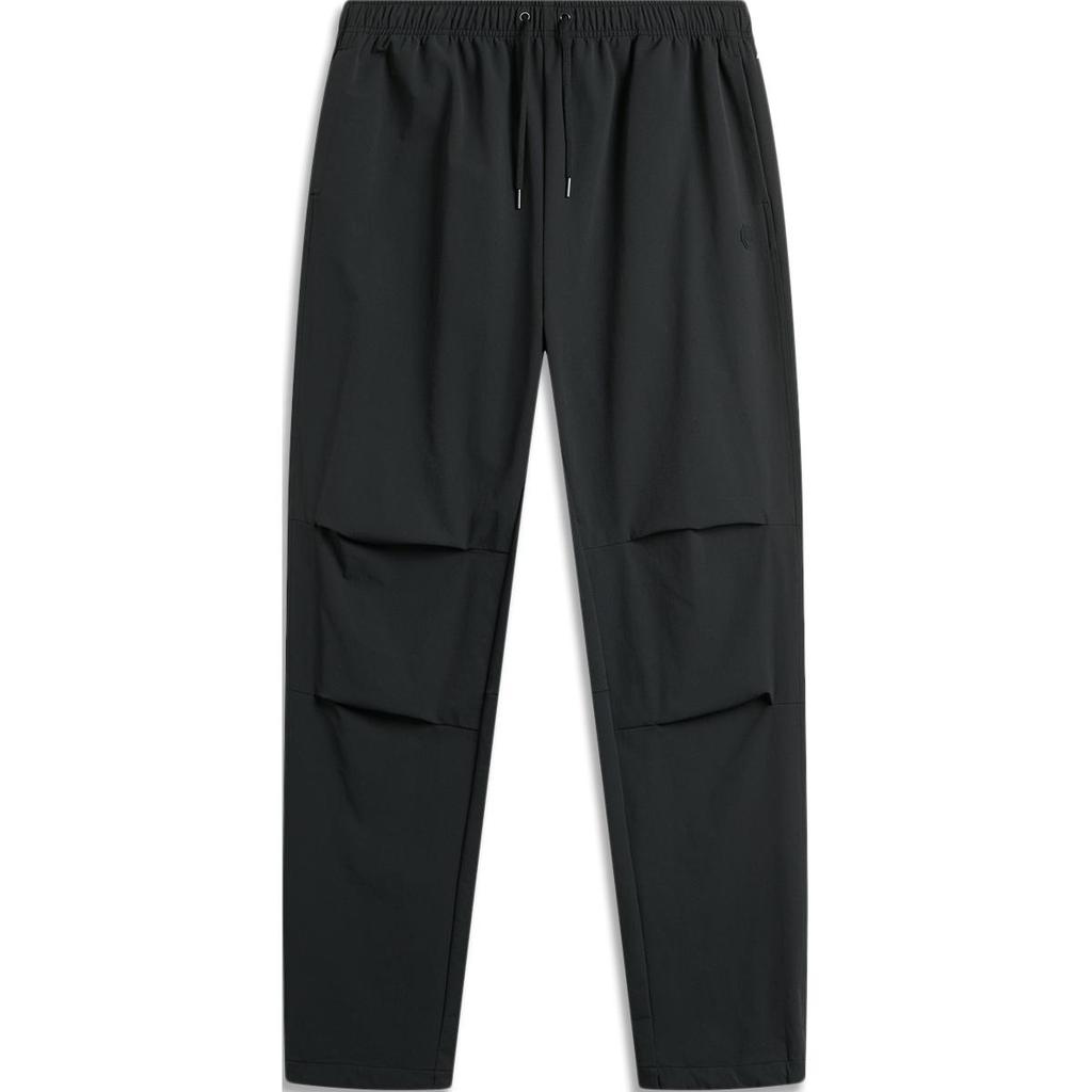 Li-Ning Badfive Water-Resistant Loose Straight-Leg Sports Pants Men bottoms Black AYKU689-1