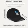 1pc Solid Color Soft Top Baseball Caps for Women,Six Seven Patterned Printed Stylish and Easy Duckbill Hat,Lightweight for Sport