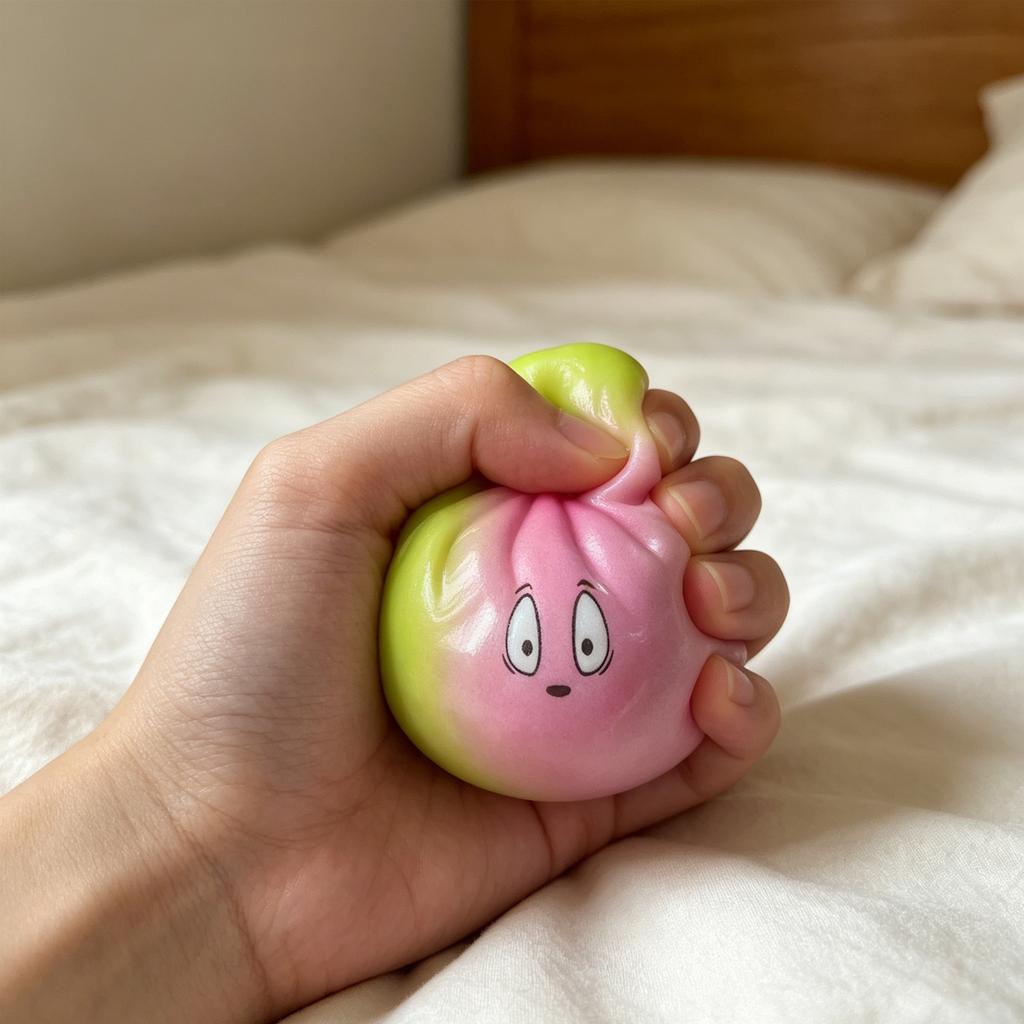 Stress Relief Toy Soft Gel Slow Venting Bun