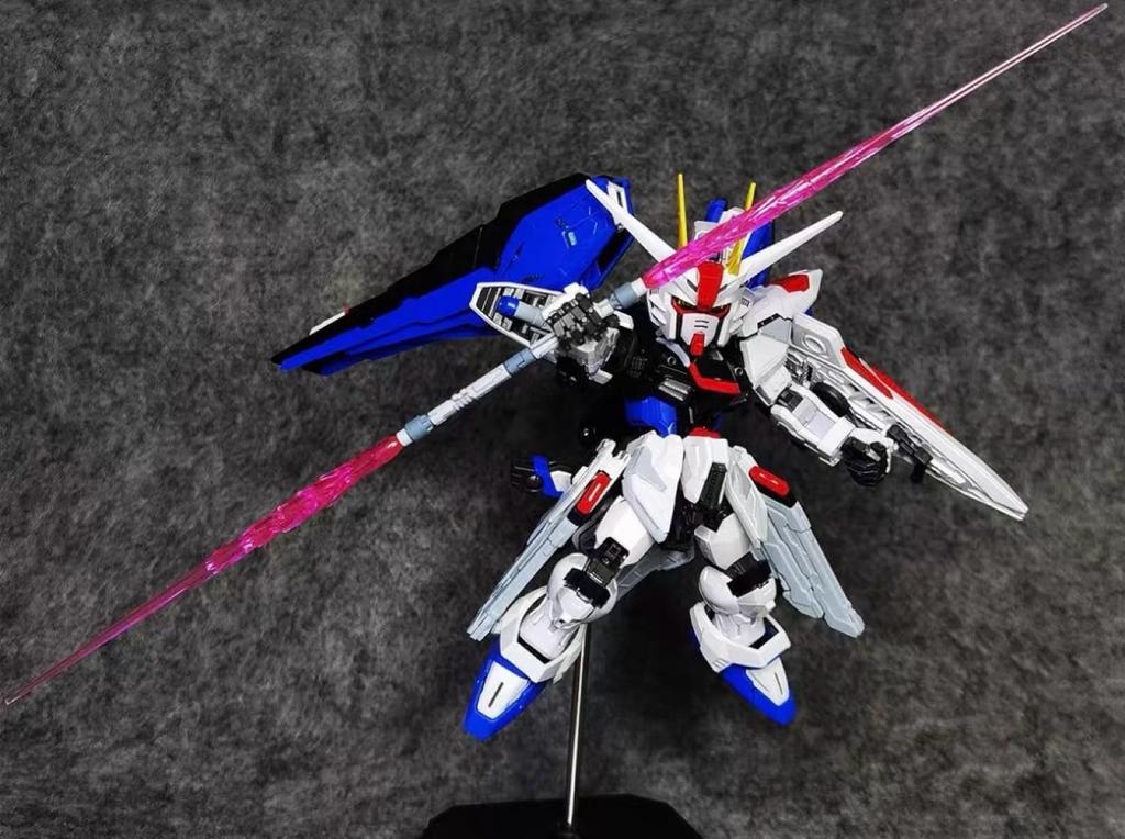 MS Robot Modification Detail-Up Parts, 3D Printer PLA (Saber Effect Kit for MGSD Freedom Gundam) [Used]