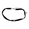 Colar de Cristal com Fivela Vintage Design Minimalista de Estrela para Mulheres Colar Preto N0685DPBCY909U
