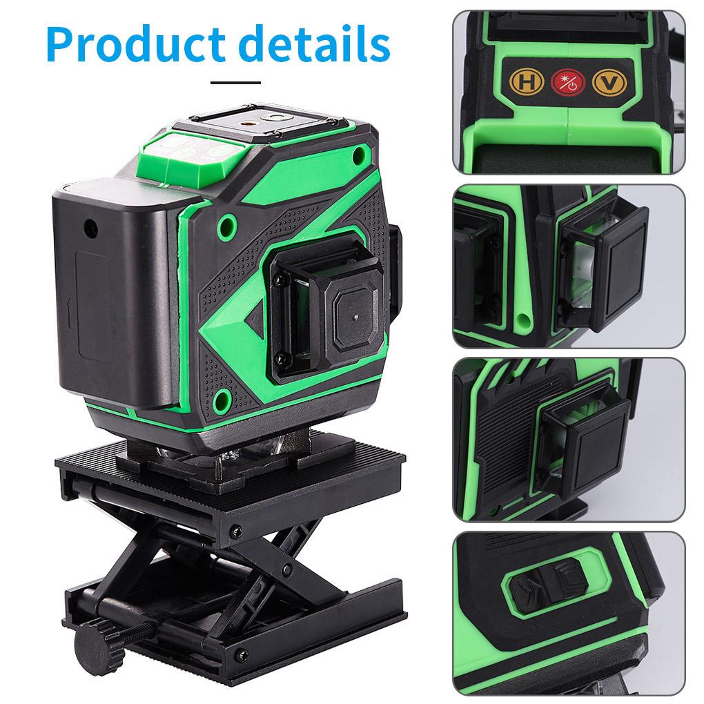 Level Meter Auto Leveling Measure Tool Rotary Leveler Construction Outdoor Indoor Leveling Tool