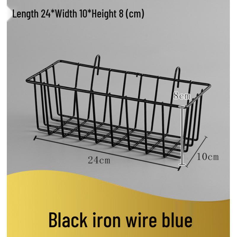 Black Iron Mesh Jewelry Photo Display Grid