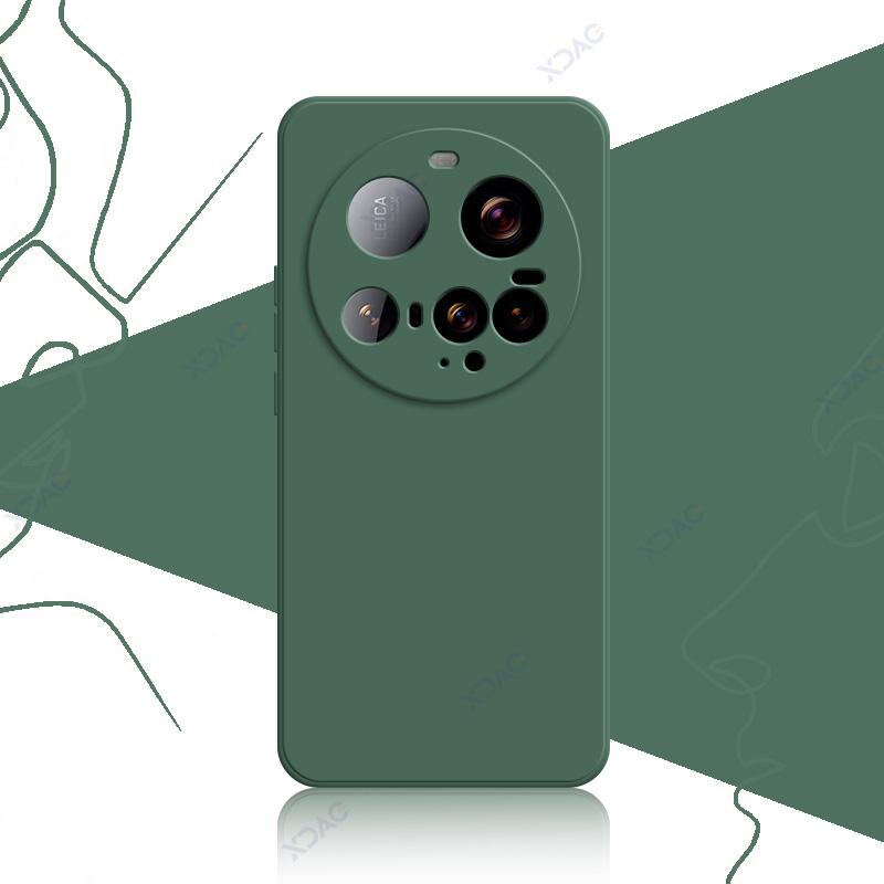 Mobile Phone Cases for Xiaomi 15 Ultra Xiaomi15Ultra 5G 6.73" 360 Soft Luxury Square Liquid Silicone Back Covers Bags