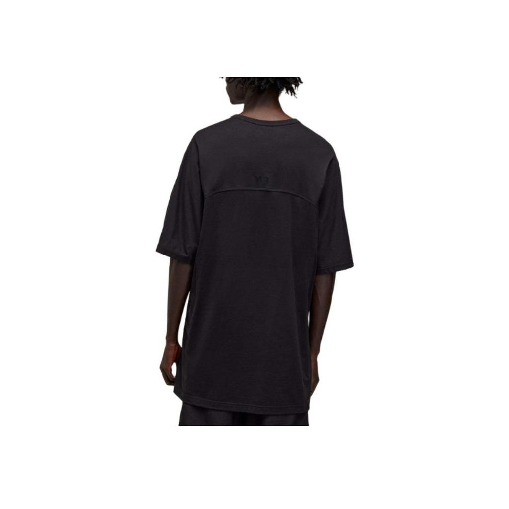 Y-3 3 Stripes Short-Sleeve Tee Black Men Tops JN4986