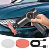 Car Buffer Polisher Portable Car Polishing Machine Cordless 2-Speed Polisher for Detailing Metal Furniture Glass Truck RV