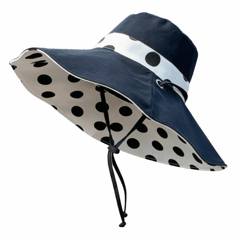 Breathable Sun Hat Wide Brim Visor Cap Fashion Bucket Hat Beach
