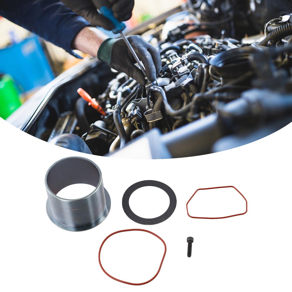 Compressor Maintenance 50mm 1.98'' Air Compressor Repair Kit Air Compressor Repair Kit Compressor Cylinder Sleeve Kit 5pcs Set