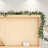 Artificial Eucalyptus Garland 6 Feet Long Faux Leaf Vine for Indoor Outdoor Home Wedding Party Wall Table Decor