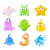Mini Ocean Resin Animals Tiny Sea Animals Figurines Marine Miniature Decorations for DIY Fish Tank Potted Micro Garden Landscape