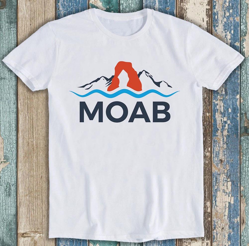 

Moab Ski Moab Utah Arches National Park Meme Funny Gift Tee T Shirt M1273 3XL