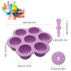 Ice Cream Mold Silicone Popsicle Bar Reusable Non-stick Ice Cube Tray Homemade Food for Kids Mini DIY Family Party Essentials 6