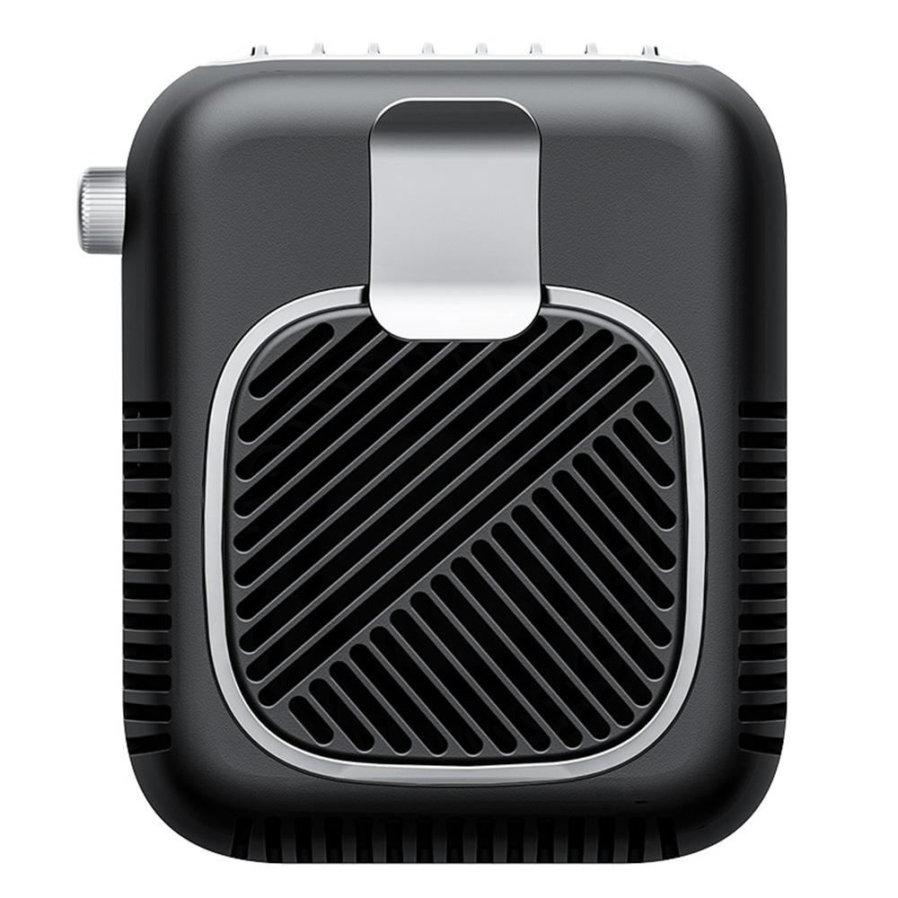 Portable Waist Fan Small Light Luxury Design Stepless Speed Control Desktop Outdoor Stroller Charging Treasure Frequency Fans