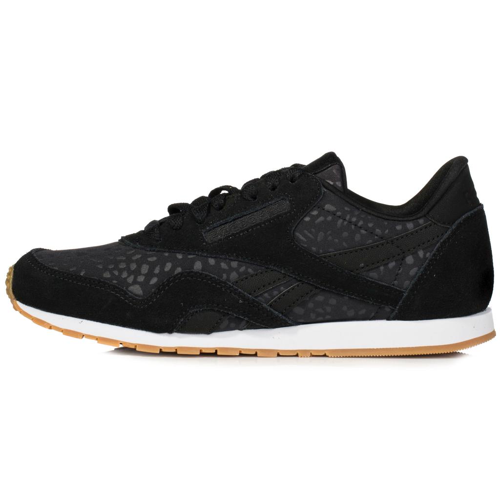 Women's Sports Shoes REEBOK CL NYLON SLIM TXT LUX BS9448 - Black R. 38.5