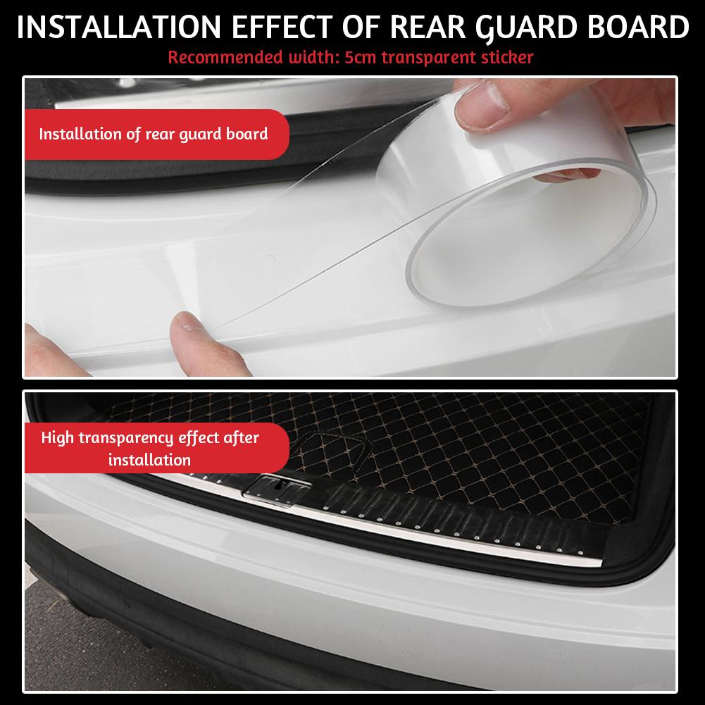 Car Stickers,Door Sill Protector,Universal Car Door Edge Sticker,Anti Scratch Car Bumper Protection Film Car-Styling Accessories