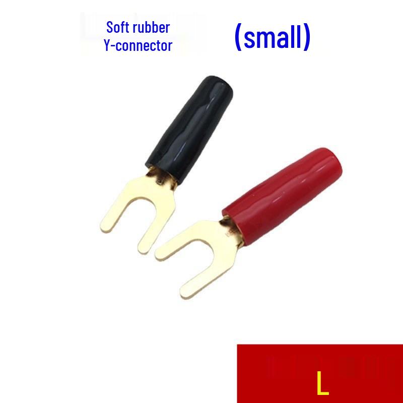 

Позолоченный медный U-образный банановый штекер, аудиотерминал, диаметр 5,2 мм