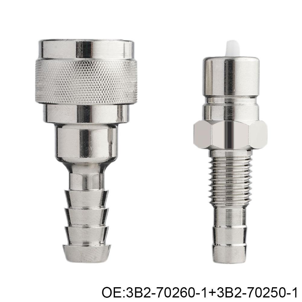 Boat 2pcs 5/16in Fuel Line Connector Male Female 3B2 70250 1 Fit For Tohatsu Outboard 2 4 Stroke Engine 5HP To 90HP W5D6