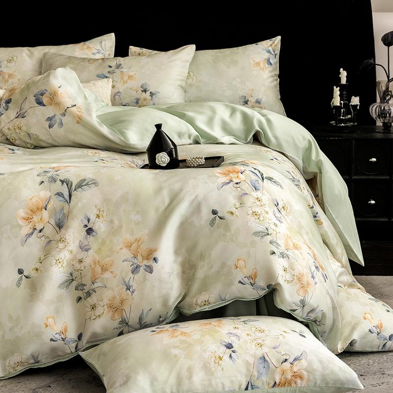 New  Luxury 100% Tencel Bedding Sets - High - Density, High - Count for 1.5m/1.8m/2.0m Beds