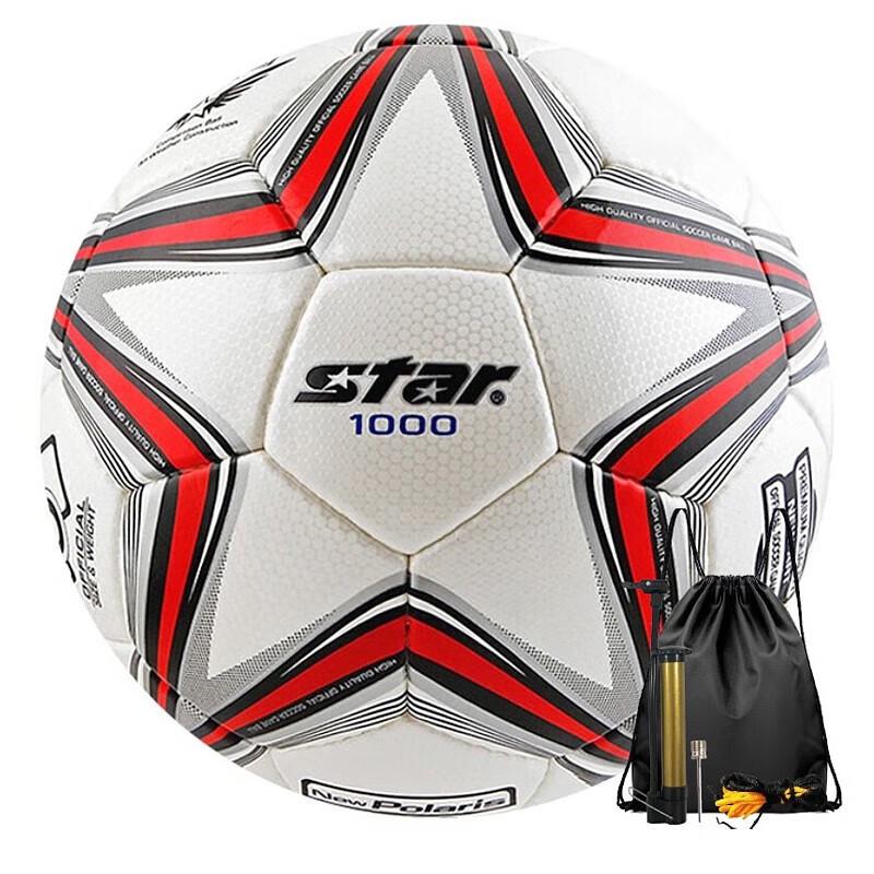 Pallone da Calcio Star SB375 Misura 5 Cucito a Mano in PU