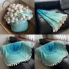 Acrylic Rose Bouquet Blanket, Hand-Knitted Blanket, Gift, Holiday Gift, Throw Blanket
