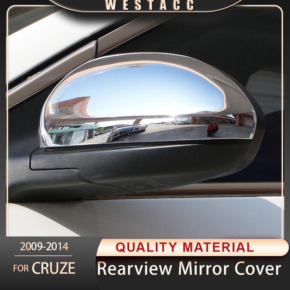 2 Stücke Chrom Auto Rückspiegel Abdeckung Schutz Aufkleber für Chevrolet Chevy Cruze 2009 - 2014 Seitenspiegel Dekoration
