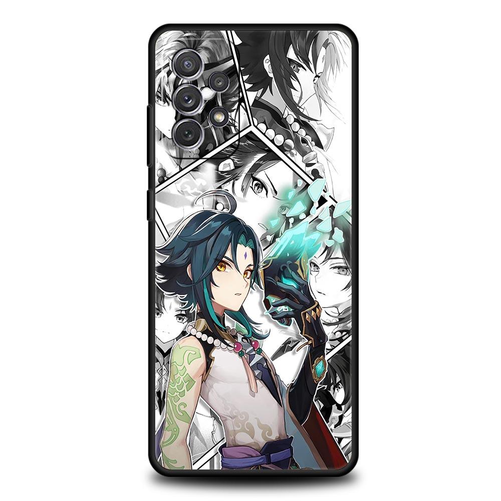 

Phone Case For Samsung Galaxy A15 A13 A51 A71 A41 A31 A21S A03S A05 A12 A32 A52 A23 A25 A33 A53 A73 5G Cover Genshin Impact xiao Samsung A25