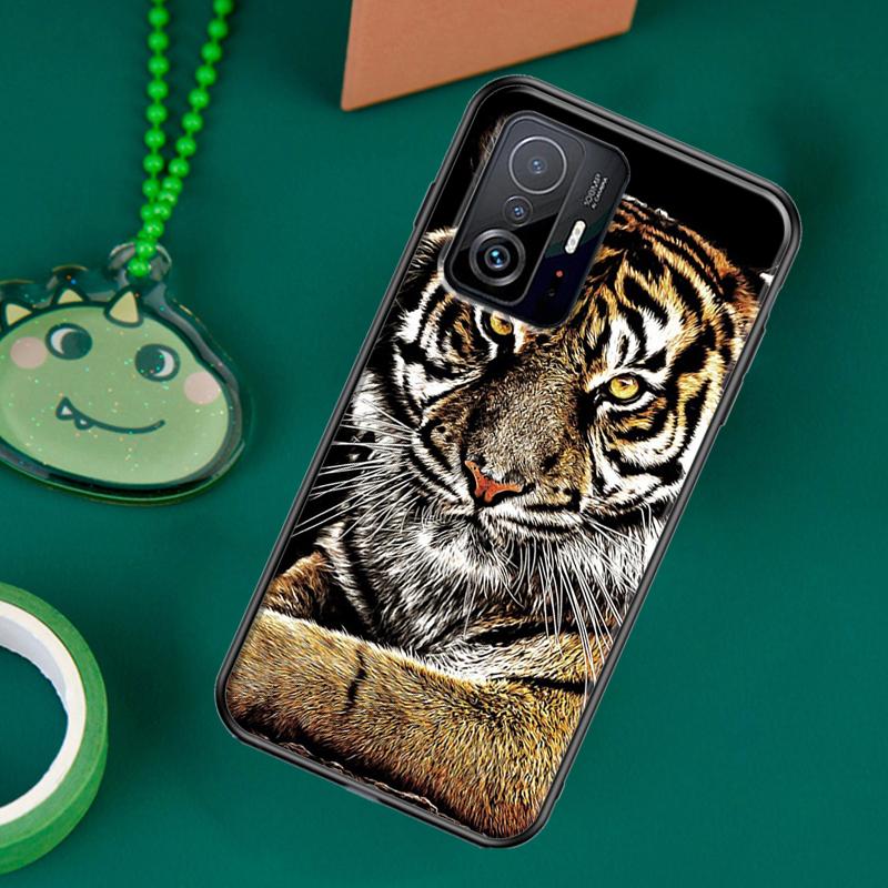 

Чехол Ferocious Tiger Animal для POCO F5 X5 X3 Pro X4 F4 GT F3 M5s C40 Чехол для Xiaomi 13 12 Lite 11T 12T Pro 12X Xiaomi 13