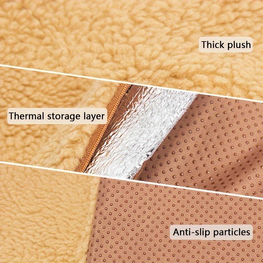 Self-Warming Pet Pad Blanket Electric-Free Thermal Bed Mat Anti-Slip for Cats Dogs Winter Warmth Mat Heat Reflecting Core Pad