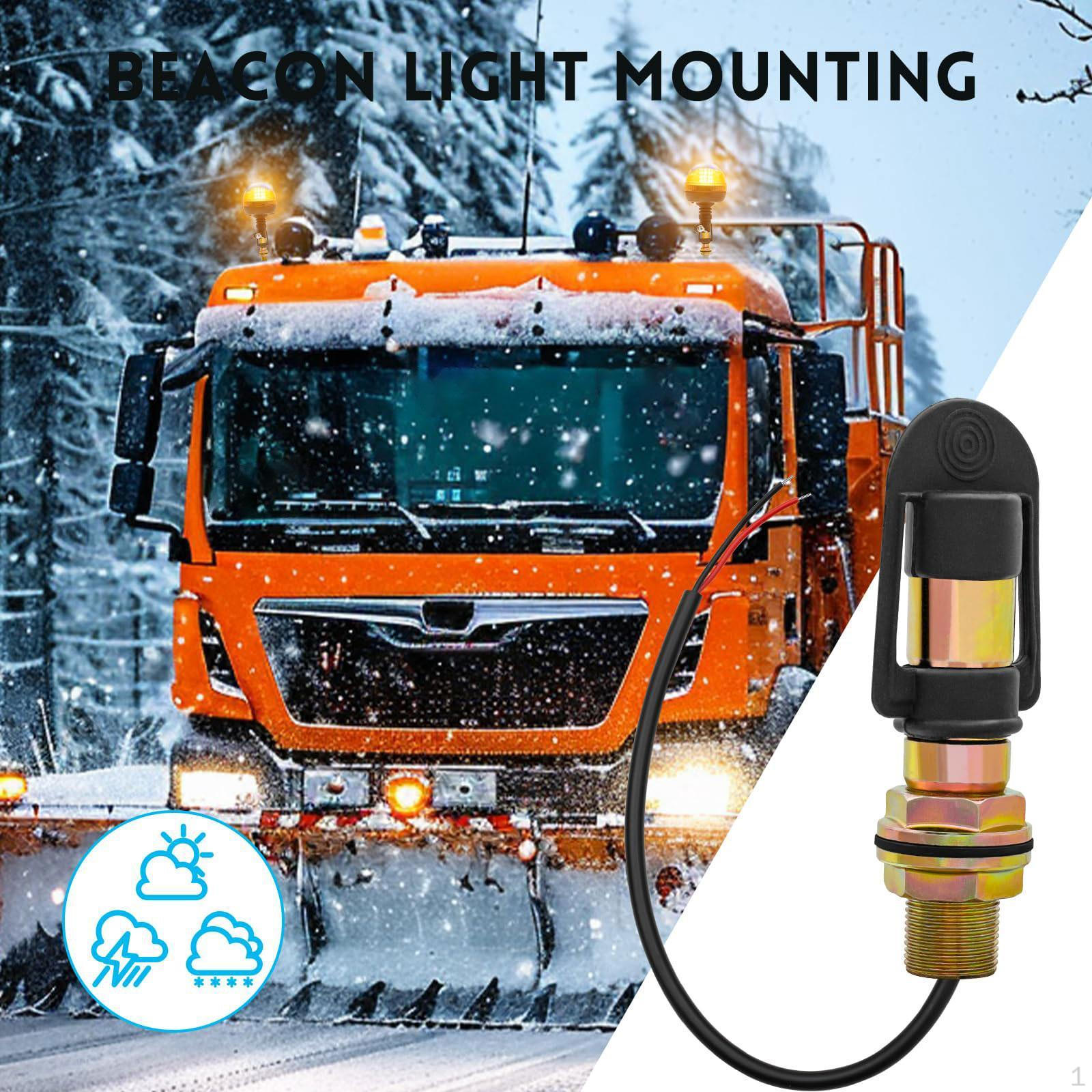 Кронштейн для световых сигналов Предупреждающие стробоскопы Крепление Прочный многофункциональный держатель аксессуаров