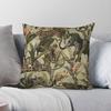 Tropical Jungle Botanical Garden Square Pillowcase Polyester Linen Velvet Creative Zip Decorative Throw Pillow Case Room Cover