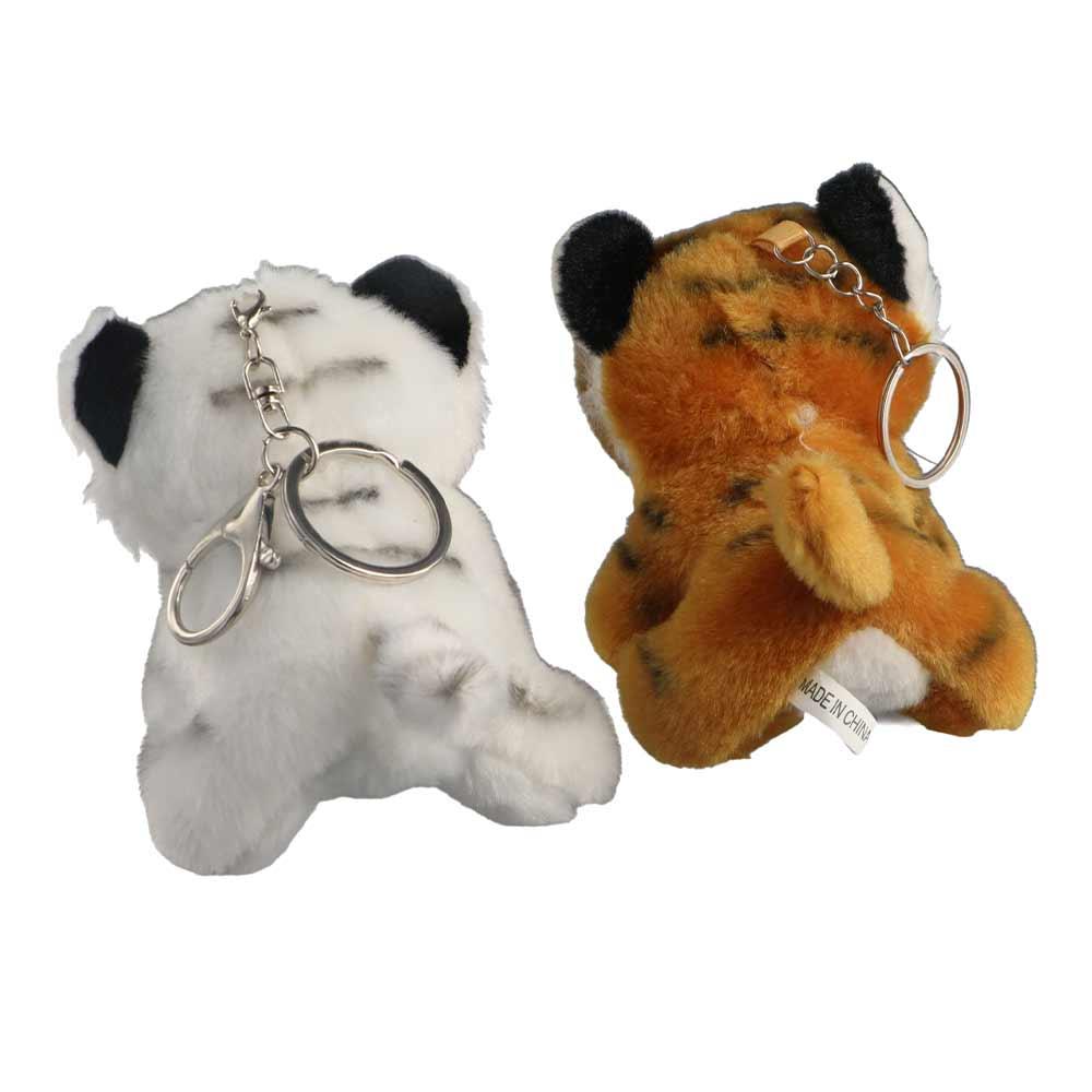 New Year Bag Hanging Ornament Stuffed Toys Car Plush Keyring Tiger Plush Keychain Plush Pendant
