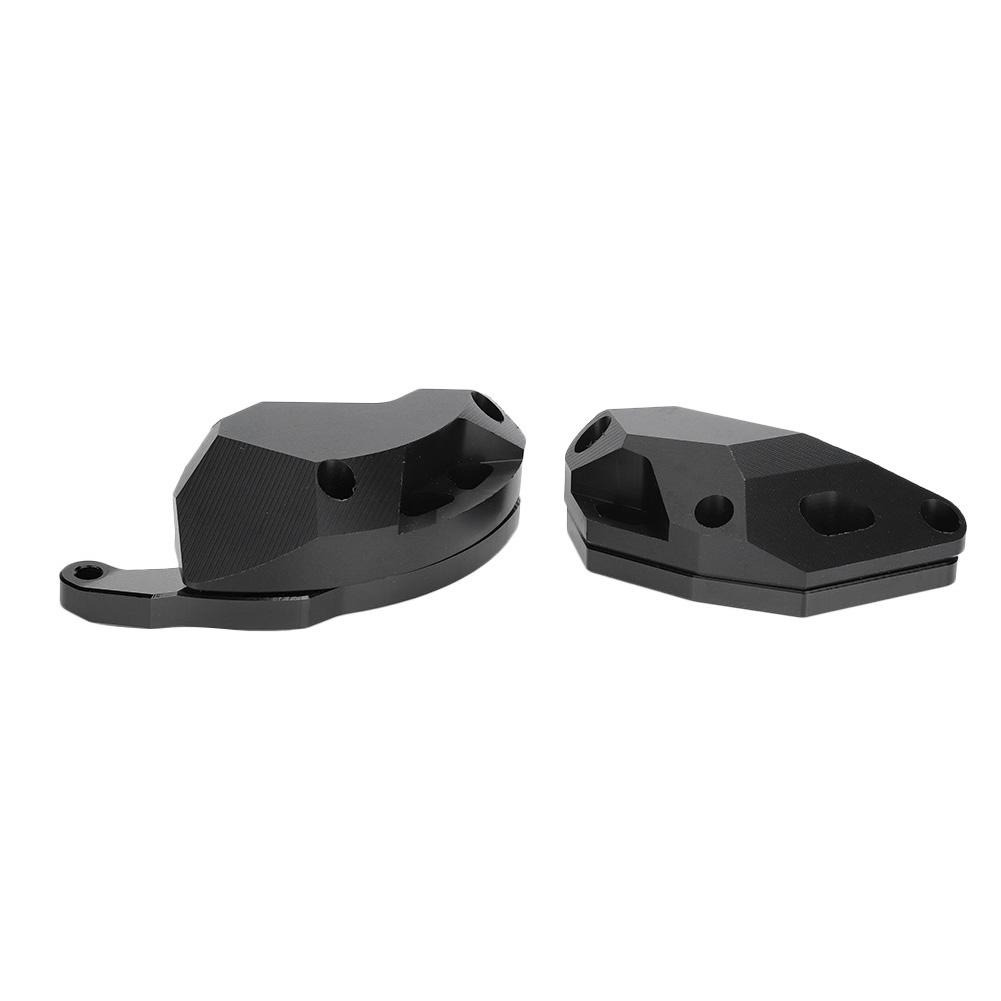 Motorcykel Motorskydd Slider Krockskydd Skydd Passar Kawasaki Ninja ZX‑10R 11‑17 Svart