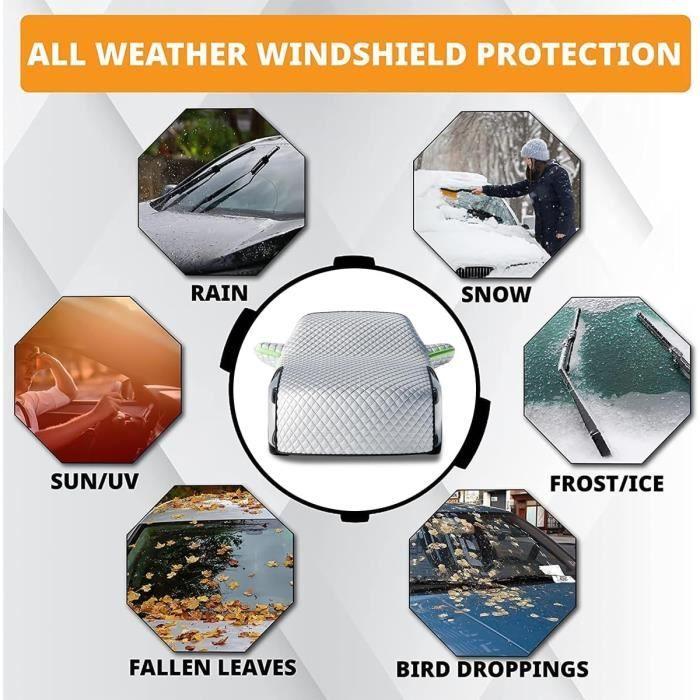 Windshield Cover - Universal - Reflective UV Protection - Anti Frost - 223x245 Cm