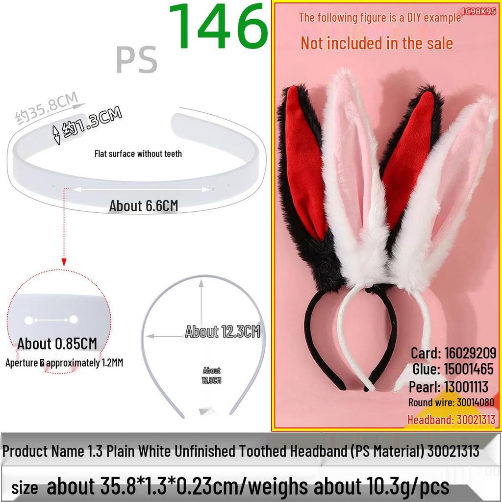 DIY Black Toothless Plastic Christmas Horn Headband 2.0
