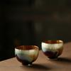 Aurora Lang Kiln Change Master Cup Jingdezhen Handmade Tea Cup Personal Ceramic Tea Set Chinese Gongfu Tea Ceremony Drinking