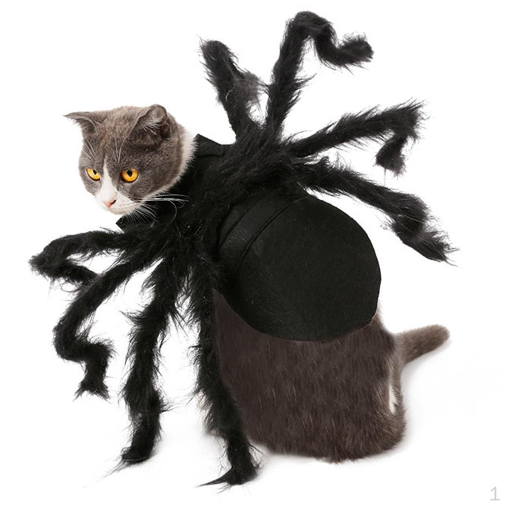 Spider Dog Costume HalloweenPet Costumes Outfit for Small Pet Puppy