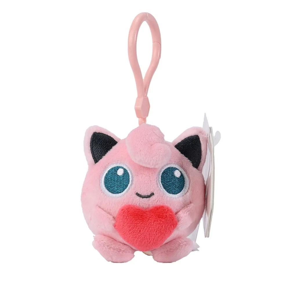 Gengar Jigglypuff Bulbasaur Plush Toys Pokemon Stuffeds Mimikyu Mew Togepi Keychain Backpack Pendant Keyring Birthday Gifts