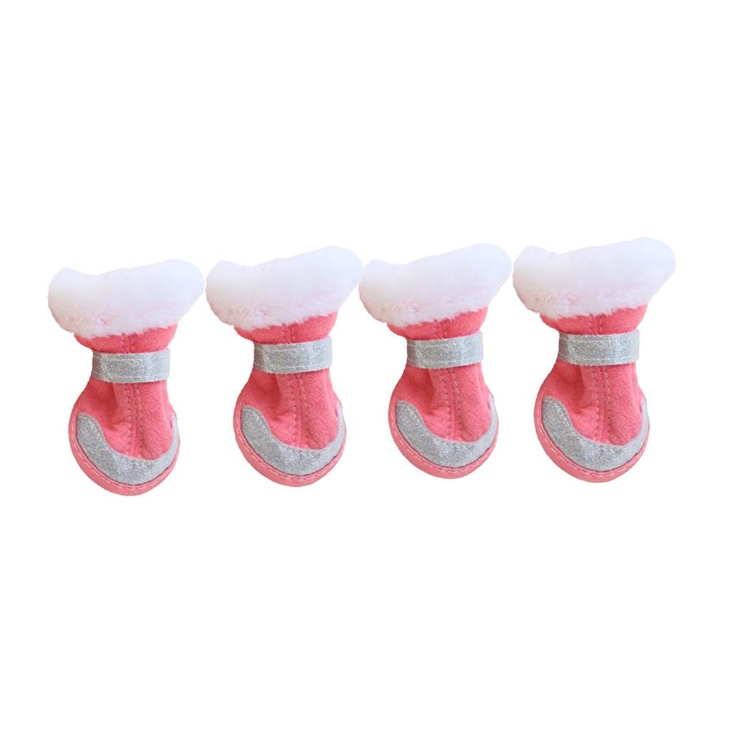 Pet Warm Shoes Winter Cute Snow Boots Cotton Shoes Pet Supplies