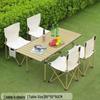 Sturdy Outdoor Folding Table and Chairs Set for Camping, Picnic, and BBQ