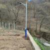 Outdoor LED Street Light Set - Super Bright, 6m/8m High Pole Ideal for Rural Roads and Courtyards