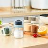 Metering Salt Shaker Push Type Salt Dispenser Salt Tank Sugar Bottle Spice Pepper Salt Shaker SpiceJar Can Seasoning Bottle