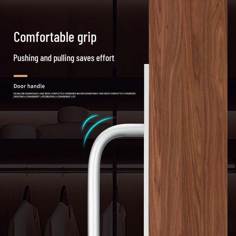 Self-Adhesive Door Pull Handle for Bathroom, Bedroom, or Sliding Doors