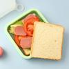 Silicone Lunch Box for Sandwiches - Perfect for Students and Office Workers