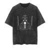 Zomer Mode Nieuwe Eeuw Evangelie Krijger Ontwerp T-shirt Y2K Harajuku Gewassen Korte Mouwen Shirt